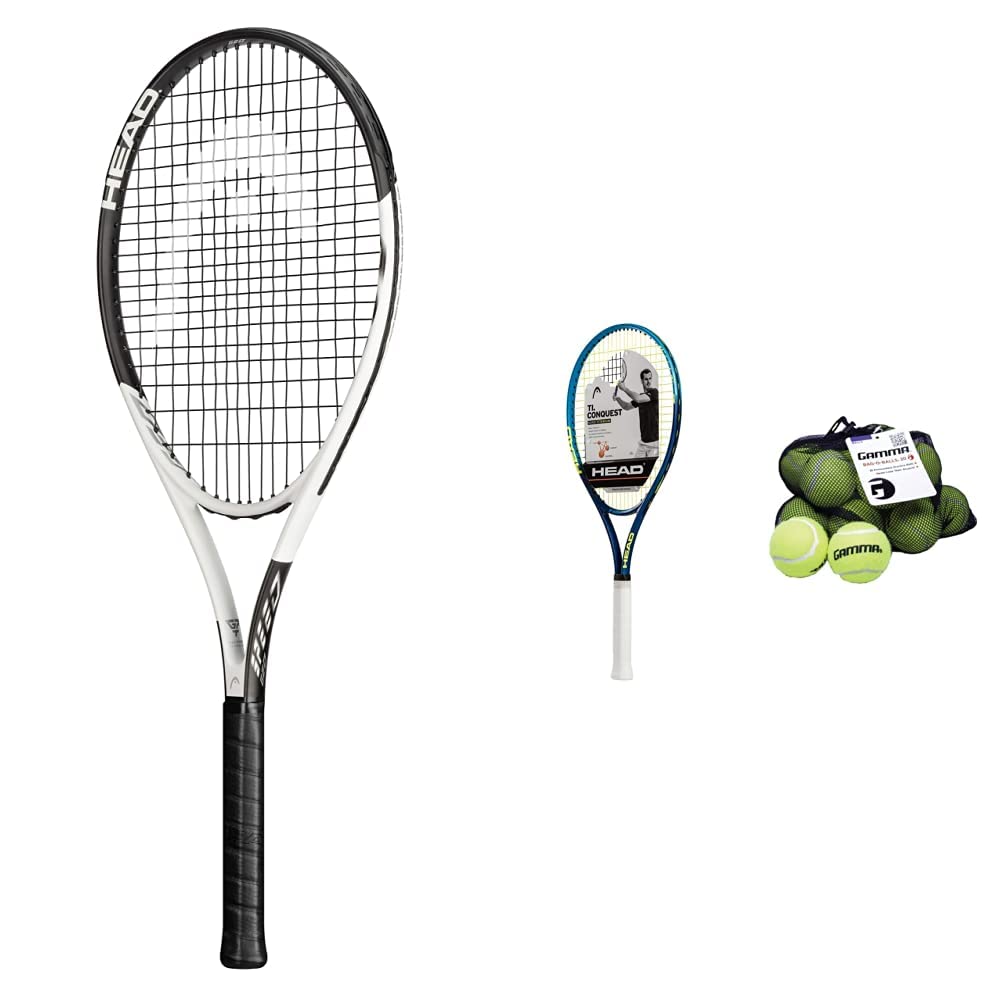 HEAD Geo Speed Adult Tennis Racket - Pre-Strung Light Balance 27.5 Inch Racquet