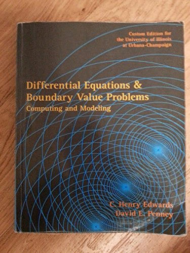 Differential Equations & Boundary Value Problems: Computing and ...