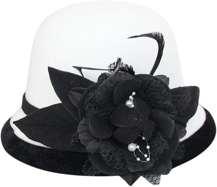 Women Fashion Elegant Fedoras Hat French Painter Cap Vintage Warm Party Top