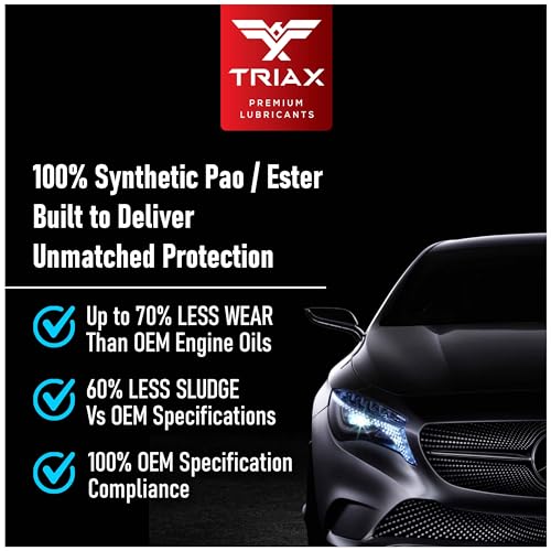 Aceite de motor Triax 5W-30 Full Synthetic Ester 1 Quart miniatura 3