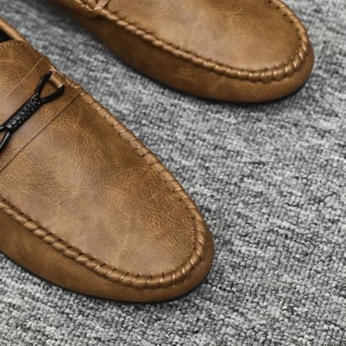 Dress Shoes for Men Stylish Leather Men's Casual Shoes Comfortable Versatile Footwear3