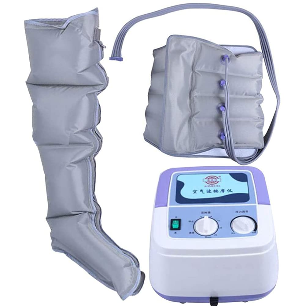 Macchina per massaggiare la compressione dell'aria per vita, gambe, braccia Rilassamento Circolazione sanguigna 3 modalità Funzione di temporizzazione Riabilitazione Fisioterapia Avvolgimenti Cavigl