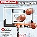 Yohood Basketball Hoop Outdoor 10FT with Shatterproof 40 Inch Backboard, Portable Basketball Hoop Goal System for Kids/Youth/Adults in Backyard/Driveway/Indoor