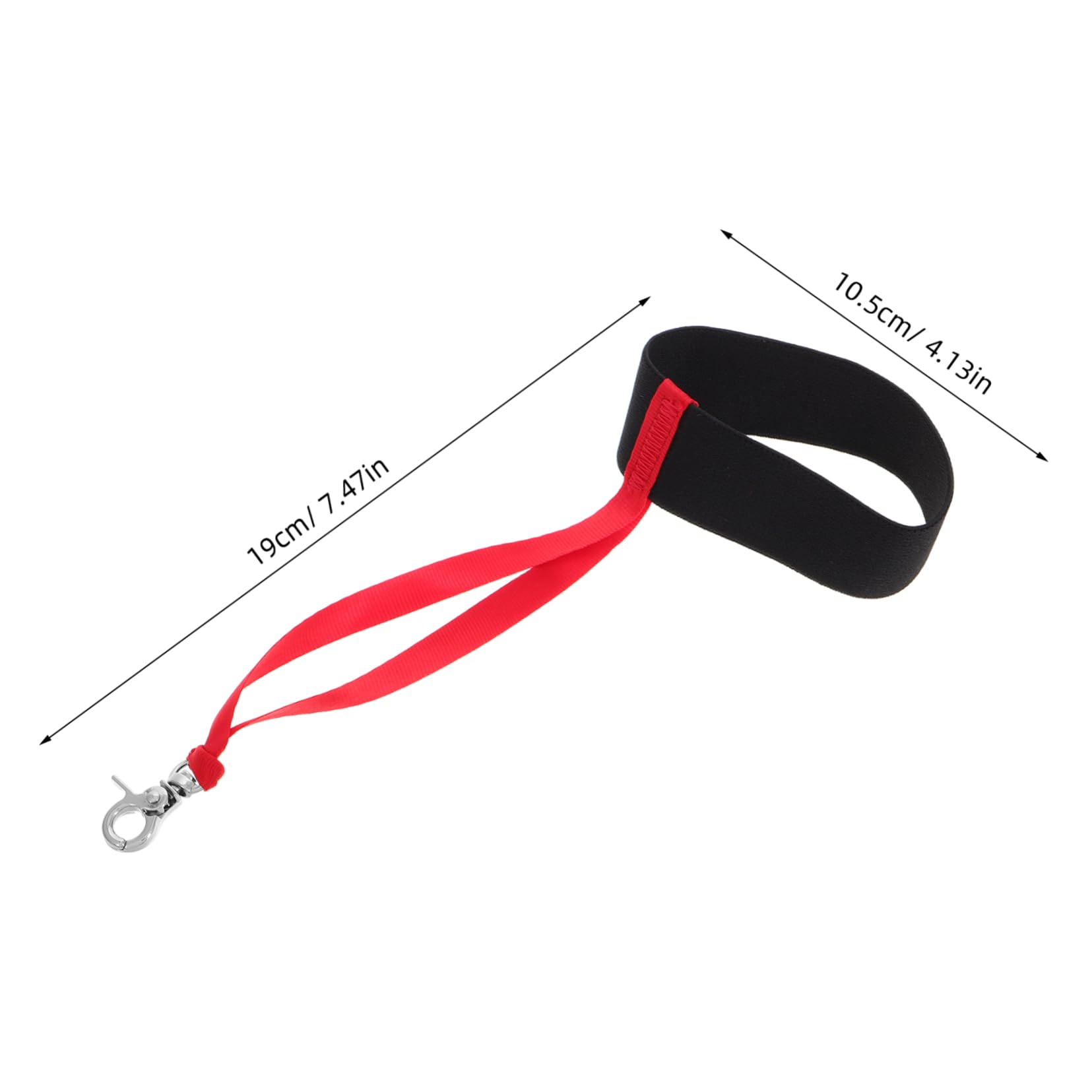 Gogogmee 4 Pack Ski Glove Lanyard Men's Snowboard Accessories Waterproof Glove Holder Clip Winter Gloves Elastic Wrist Strap