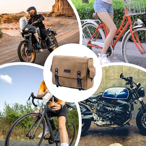 Sacoches de selle pour moto imperméables et multifonctions - 4