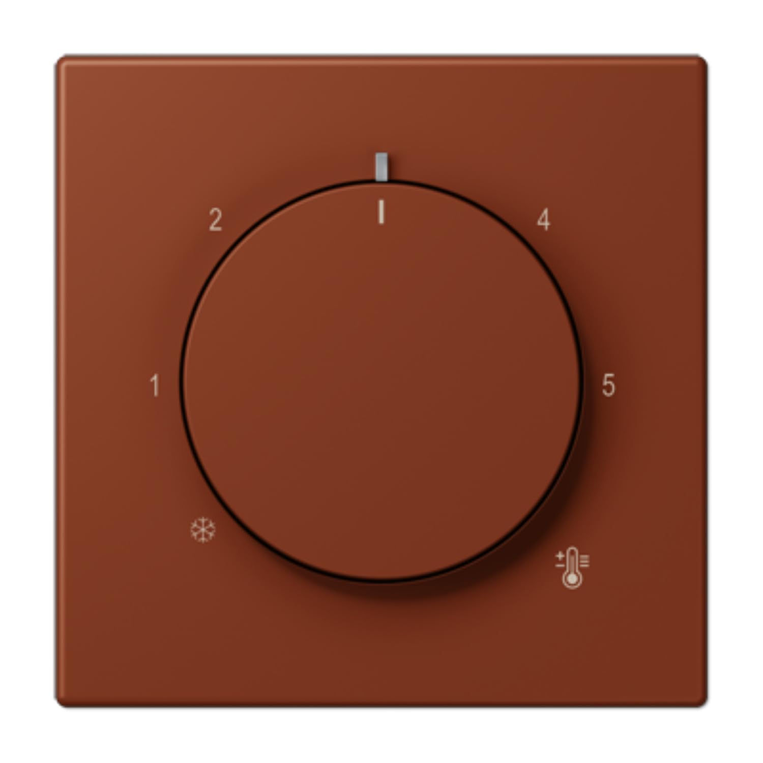 Plaque Thermostat LC4320D JUNG LC1749BF247 encastrable en verre