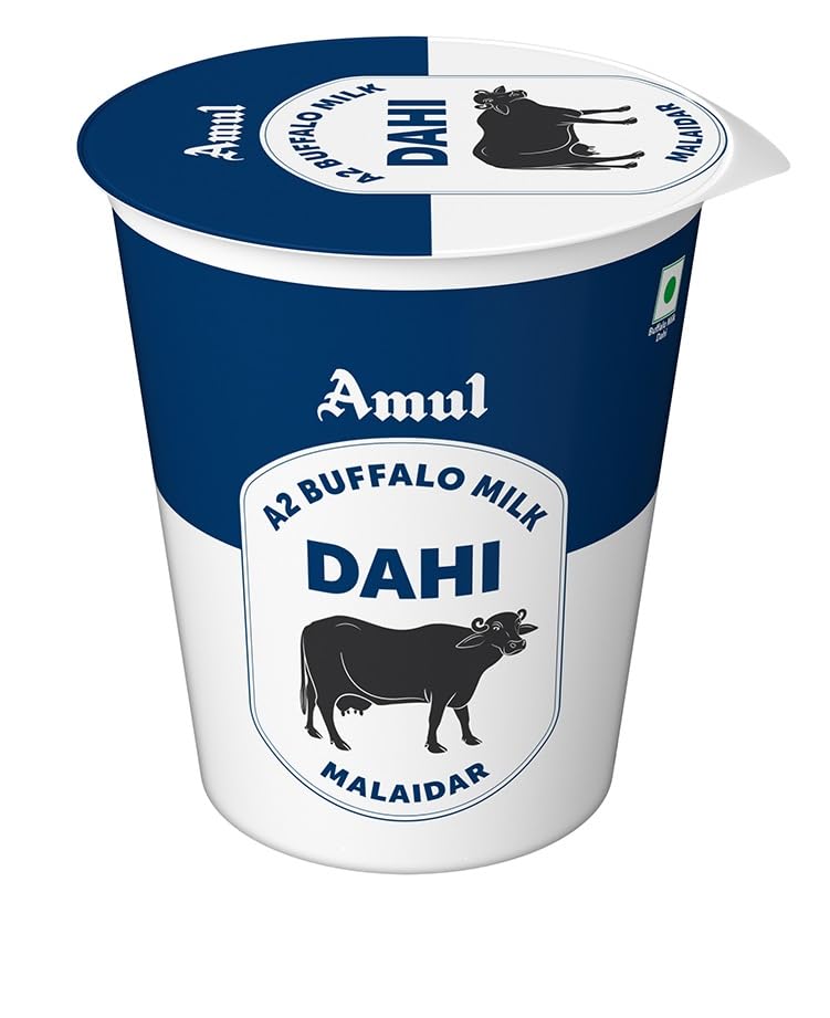 Amul Buffalo Milk Dahi 400 Gm Cup