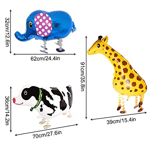 SwirlColor Palloncini Animali a Piedi Palloncini
