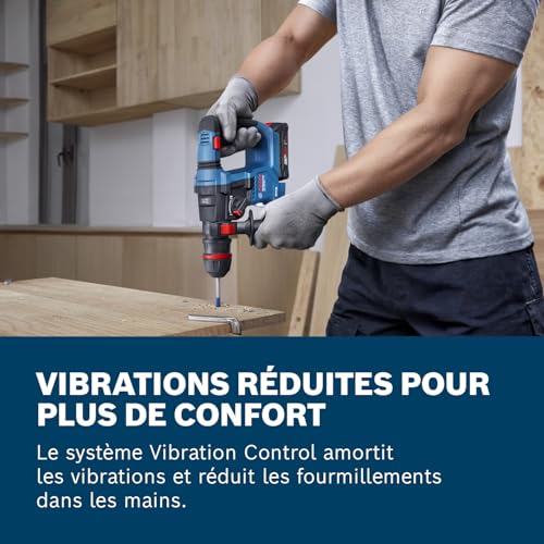 Perforateur SDS plus 18V GBH 18V 18 – Solo coffret Bosch Pro - vue 6