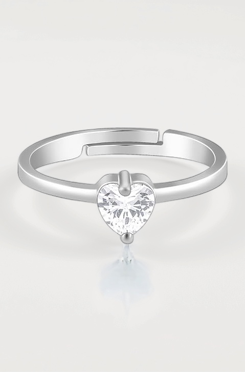 - 925 Silver Passionate Love Ring | Gifts for Girlfriend, Gifts for Women and Girls | With Certificate of Authenticity and 925 Stamp | 6 Month Warranty