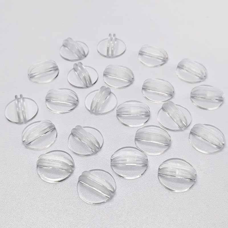 100 Supports De Cartes à Jouer En Acrylique Transparent - Base Ronde Stable - Pour Jeux De Société, Menus, Présentations