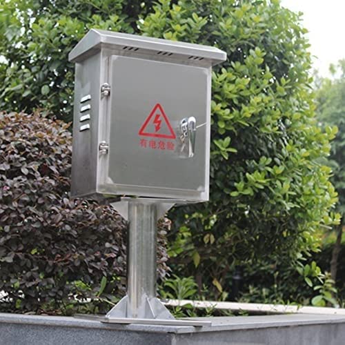 Caja de conexiones eléctrica Caja De Conexiones Eléctricas For Exteriores De Acero, Caja De Proyectos Eléctricos Universal A Prueba De Lluvia Ip67, Caja De Control De Metal De Pie Con Bisagras De Alta