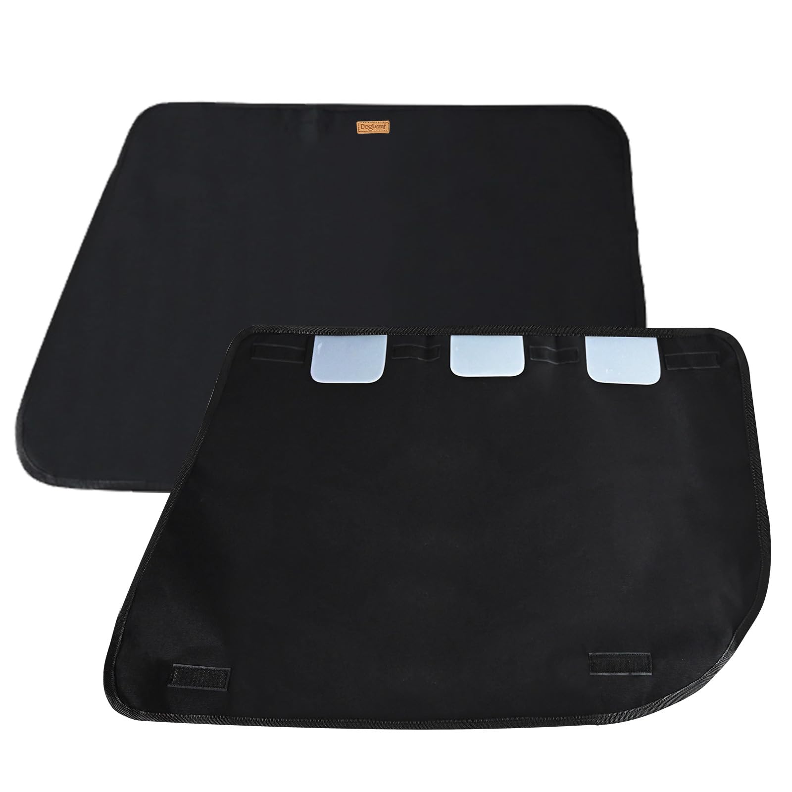 DogLemi Car Door Covers for Dogs, Dog Car Door Protector, 2 Pack Anti-Scratching Waterproof Vehicle Door Covers Guard Durable 600D Oxford Pet Vehicle Car Door Protector for Pet Travel SUV Universal Black