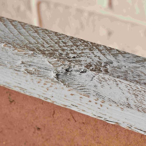 SIBERIAN HERITAGE 11x14 Picture Frame - Barnwood Picture Frames for Rustic Home Decor - Made from 100% Reclaimed Wood - WHITEWASH - Outside Photo Frame Size 13x16x1.5 Inch - Image 4