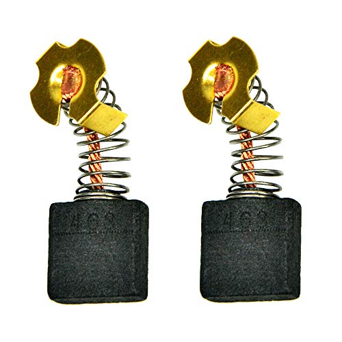 2-Pack 614367-00 Carbon Brushes Replacement for Ridgid 0502025007 Fits DeWALT D24000/DW713/DW715/DW716