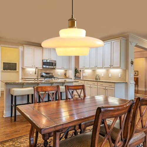 Plafond éclairage E27 pour en finir avec la lumière éblouissante en salle à manger moderne