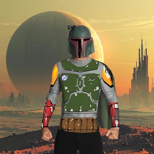 Disfraz completo Star Wars Boba Fett talla M miniatura 5