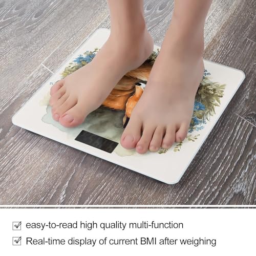 Báscula digital para baño con plataforma de vidrio templado miniatura 5