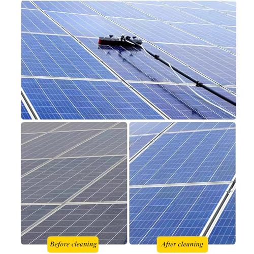 Perche alimentation eau et brosse rotative panneau solaire pour toiture - 5