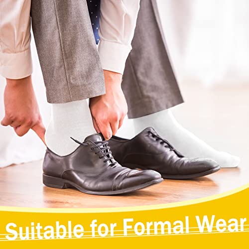 120 Pairs Solid Color Sock Bulk Cotton Crew Sock for Men Women Athletic Casual for Homeless Adult4