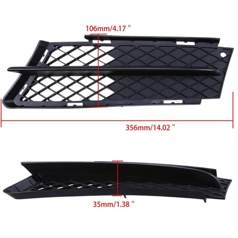 Grille de feu antibrouillard BMW E90 pour remplacer un cache pare-chocs cassé
