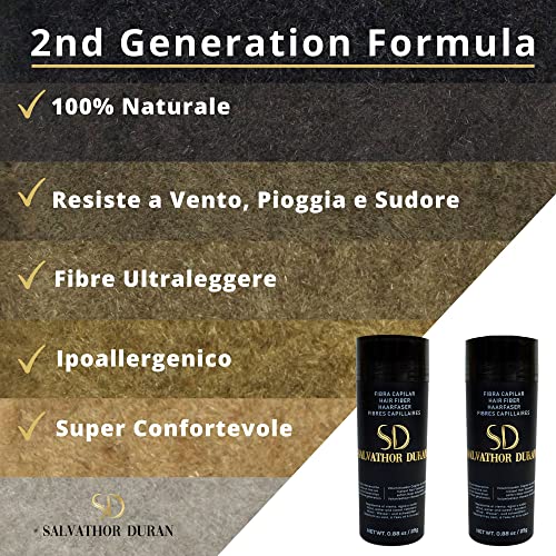 Fibre Capelli Salvathor Duran 2x25g (50g totale)