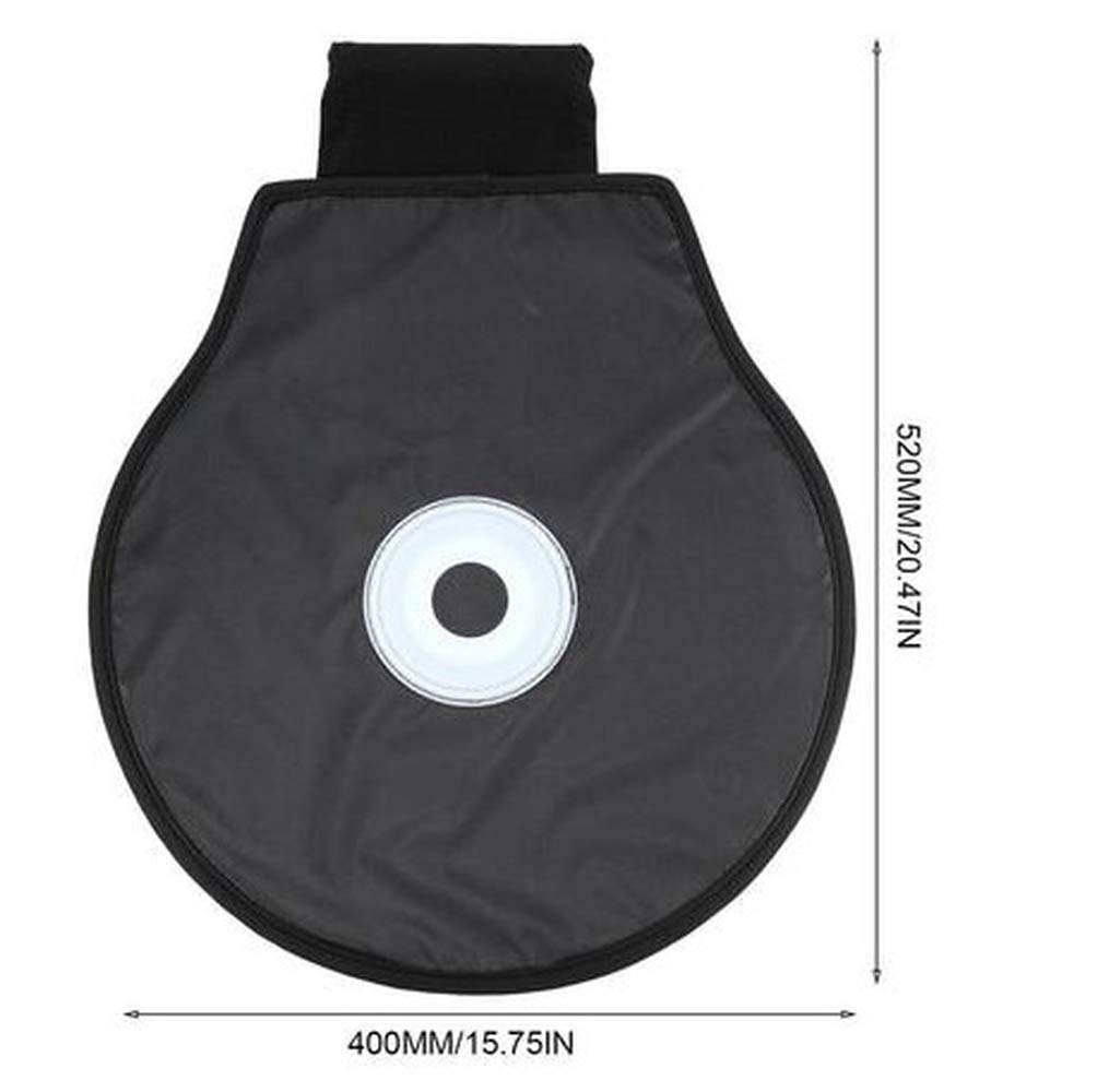 Niikee - Cuscino girevole girevole a 360°, in memory foam, per la mobilità e la mobilità (marrone)
