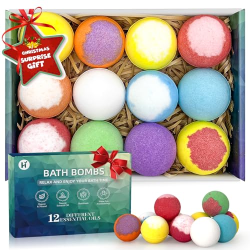 Bath Bombs for Women Mom Her Set, Christmas Stocking Stuffers