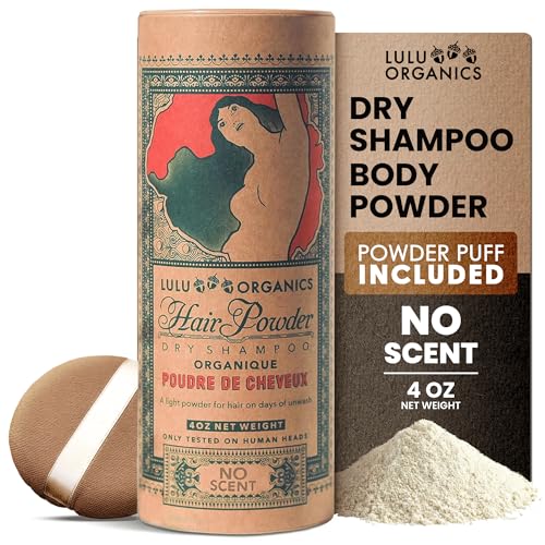 Lulu Organics Dry Shampoo Powder 4oz