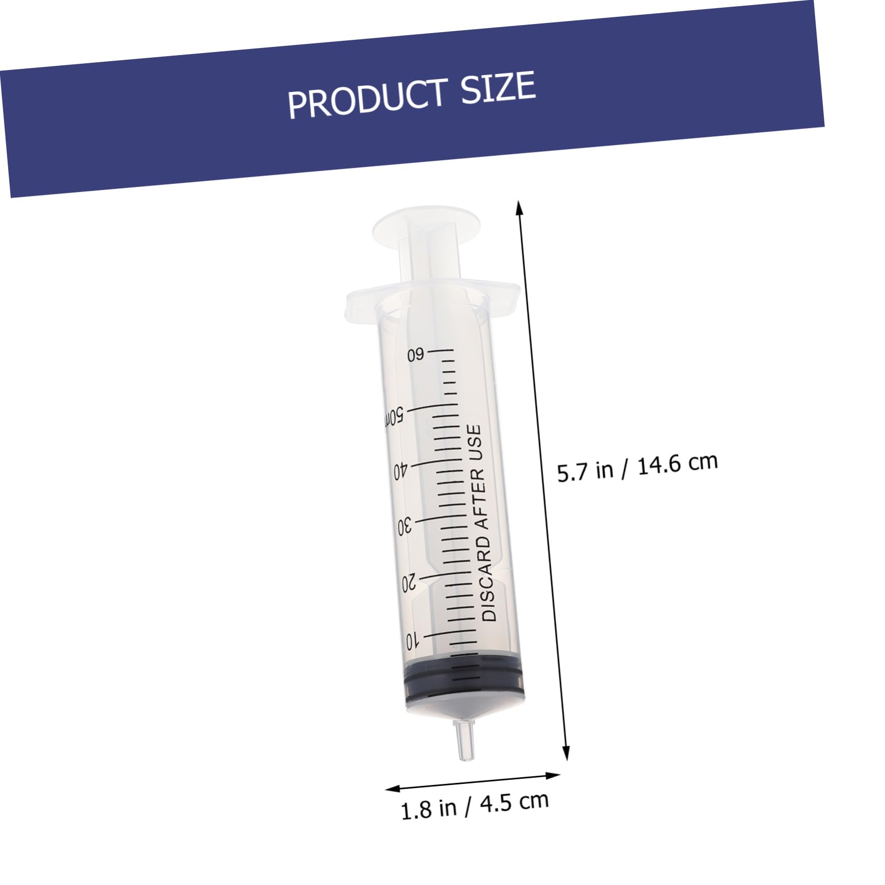Siringa senza Ago in Plastica Bianca 30ml 30 Pezzi | Dosaggio Liquidi e Misurazione, Utensile Leggero per Laboratorio, Formato Compatto per Impieghi Tecnici