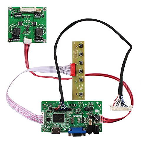 VSDISPLAY Para 27 Pulgadas 2560x1440 2K LM270WQ1-SDA1 LM270WQ1-SDA2 EDP 30pin Pantalla LCD 12V, VGA Controlador Tablero