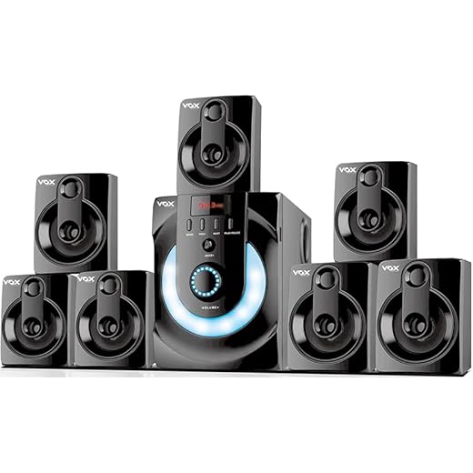 Vox V7171 Home Theater 71 Speaker System BT Aux USB and FM