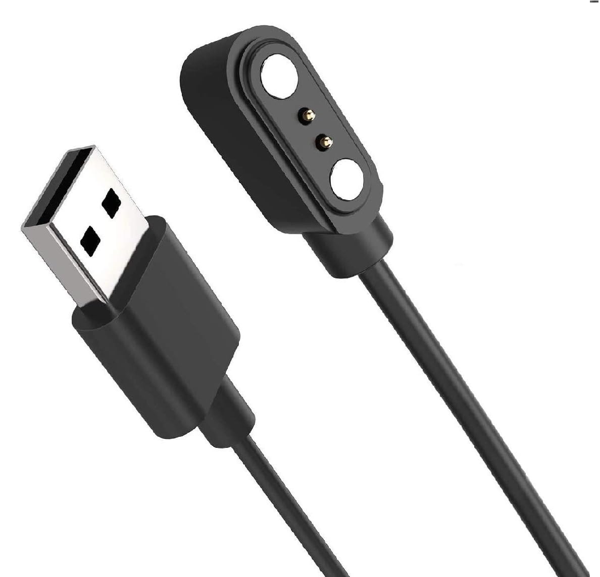 Fire Boltt Smart Watch Charger Original 2 Pin USB Fast Charger Magnetic Charging Cable/Storm/Xtend/Xtend Pro/Xplorer/Wave Connect/Wave Beat/Wave Fit/Wave Style Smartwatches (Fast Charging Cable) (B0D8WL74LM) Amazon Price History, Amazon Price Tracker