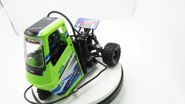 Amazon.com: Xiangtat X-Rider Flamingo 1/8 Piaggio Ape 2.4G 3WD Rc