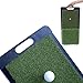 winying 60x30cm Golf Practice Mat with Dual Grass Design - Indoor Swing Training Pad, Compact & Quick to Store Green 60cm * 30cm
