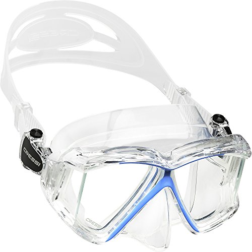 Cressi Pano 4, clear/light blue