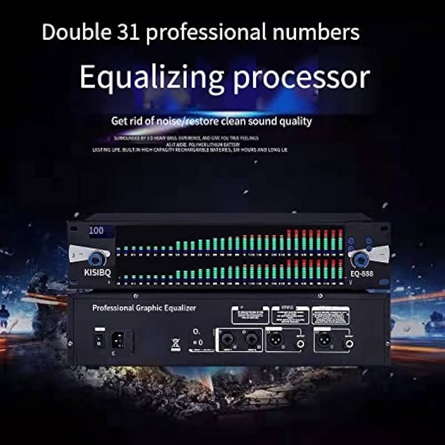 Amazon.com - DDARKHORSE EQ-888 Professional Dual 31-Band