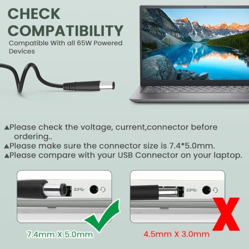Cargador Portátil 90W DELL para Trabajar sin Interrupciones en Cafeterías 2