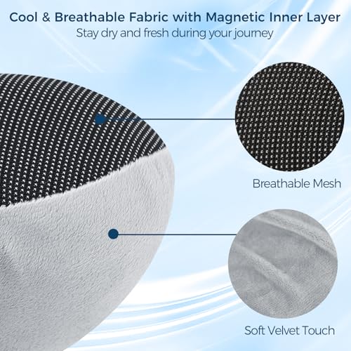 Almohada corporal memory foam con capucha ajustable miniatura 3