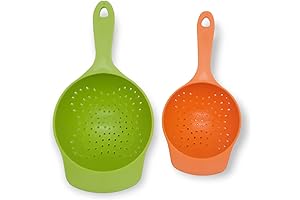 2-Piece Mini Food Colander Set: Your Go-to for Effortless Straining
