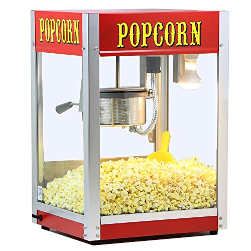Paragon Theater Pop 4-Ounce Popper Popcorn Machine, Red