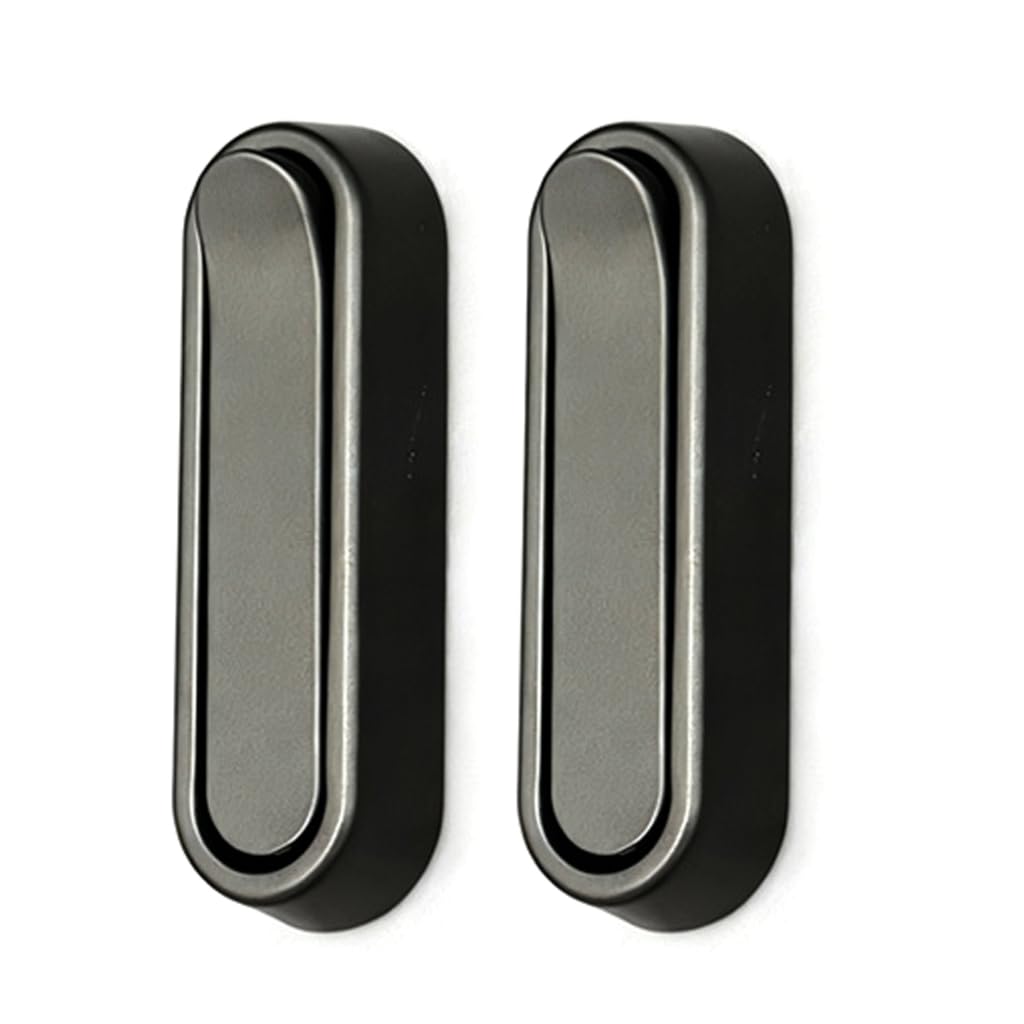 PHOERTY Invisible Foldable Wall Hooks,Pack of 2 Practical Foldable Wall Hooks Kirsite Construction 55lb Weight Capacity Space Saving Invisible Design for Home
