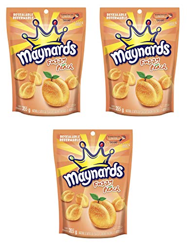 Maynards Fuzzy Peach 355g Pack de 3 miniatura 1
