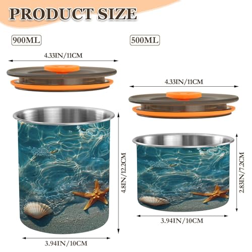 Contenedor Hermético de Acero para Café 30oz miniatura 3
