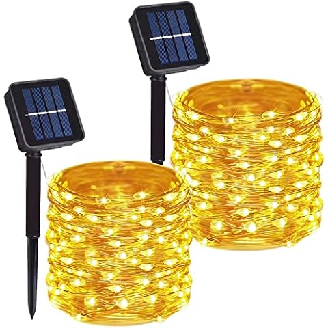 DAYLIGHTIR 200 LED Solar String Lights Cover