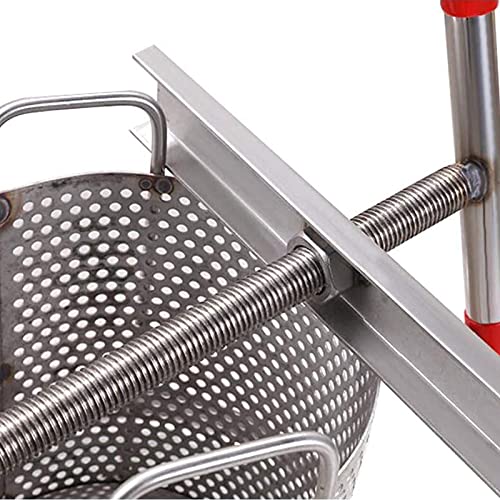 Honigabscheider, Edelstahl-Weinfruchtpresse Mit T-Förmigem Griff, Manueller Honigschleuder Für Große Und Kleine… – Bild 4