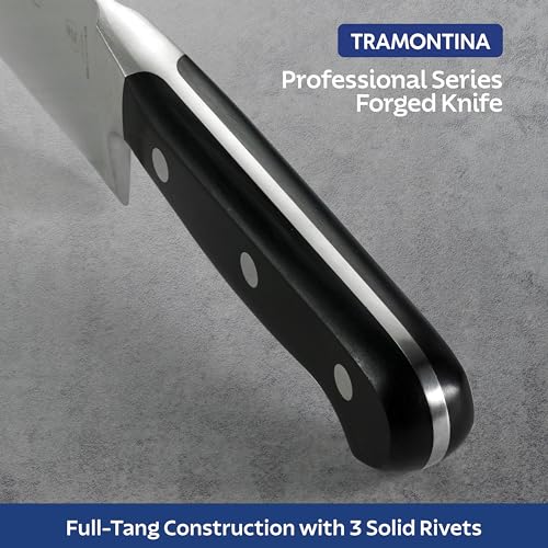 Image of Tramontina Pro Series Forged 8-Inch Chef's Knife, Stain-free High-Carbon Steel Kitchen Knives for Cooking