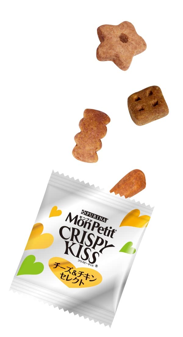 Amazon.co.jp: モンプチ クリスピーキッス 猫用おやつ バラエティー