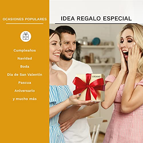 Creano "Flores de Té Télini" Juego de Regalo de Flores de Té con Taza de Té y 8 Flores de Té en Tamaño de Taza | Té blanco - Imagen 6