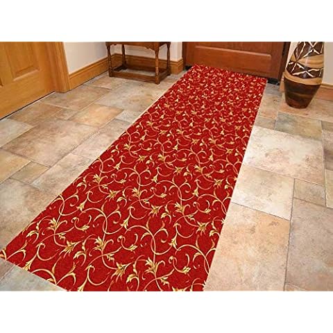 Rug Hallway Rug Runner Solid Color, Width 50cm/90cm/110cm Available, Length Customizable for Hall (Size : 0.5×1m) Cover
